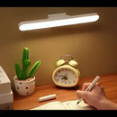 Luminária LED Magnética Recarregável com Controle Remoto 3 Cores Ajustável Luz de Mesa Leitura Sem Fio