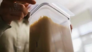 Kit 14 Potes Herméticos Empilháveis Quadrados Plástico Resistente Organizador Cozinha Dispensa