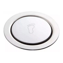 Ralo Click Inteligente 10x10 Cm Quadrado Redondo Inox Cromado - Veda Cheiro Banheiro Casa Cozinha