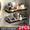 Kit 2 SUPORTE PARA SHAMPOO PARA USO NO BANHEIRO NA PAREDE