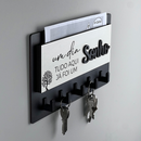 Porta Chaves Decorativo 05 Ganchos em MDF