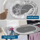 kit Tapete para Banheiro de Secagem Rápida e Super Absorvente Ideal para Chuveiro Cozinha e Varanda