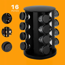 Porta Temperos Giratório 16 Potes – Organizador 360° de Cozinha