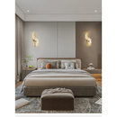 Arandela de Parede Led Espiral Acrilica Nórdica Bilho Ondas Decorativa 2w 110v/220v