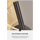 Arandela de Parede Led Espiral Acrilica Nórdica Bilho Ondas Decorativa 2w 110v/220v