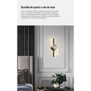 Arandela de Parede Led Espiral Acrilica Nórdica Bilho Ondas Decorativa 2w 110v/220v
