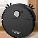 Robô Varredora/Aspirador De Pó Automática 3 Em 1 Limpeza Doméstica Robótico Inteligente E Silencioso