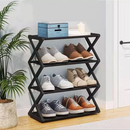 Sapateira Premium Porta Sapato 8 Pares Desmontável Organizador Multiuso Clink 4 Andares