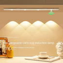 Luminária LED Armário Sensor de Movimento Recarregável USB Sem Fio Luz Ultrafina Closet Cozinha Gaveta