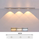 Luminária LED Armário Sensor de Movimento Recarregável USB Sem Fio Luz Ultrafina Closet Cozinha Gaveta
