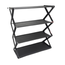 Sapateira Premium Porta Sapato 8 Pares Desmontável/Organizador Multiuso Clink 4 Andares
