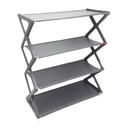 Sapateira Premium Porta Sapato 8 Pares Desmontável/Organizador Multiuso Clink 4 Andares