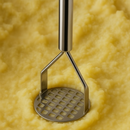 Kit Utensílios de Cozinha Inox – Amassador Batata e Espremedor Alho | Acessórios de Cozinha